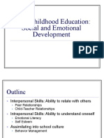 Social Emotional Development