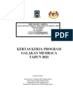 Kertas Kerja Program Galakan Membaca