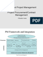 Advanced Project Management Project Procurement/Contract Management