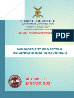 Management Concept-Ii