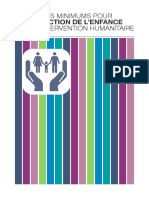 Standards Minimums Pour La Protection de Lenfance Dans Lintervention Humanitaire