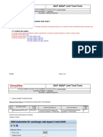 SAP ABAP Unit Test Form: Instructions