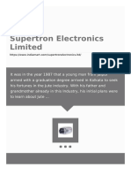 Supertron Electronics Limited