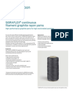 SGL Datasheet SIGRAFLEX Graphite Rayons Yarns EN