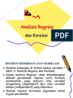 Analisis Regresi & Korelasi