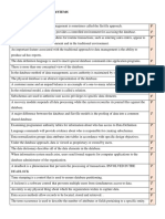 Chapter 4 Auditing Database System (True or False)