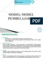 14 15. Model Model Pembelajaran
