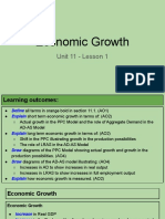 unit 11 - lesson 1 - economic growth