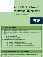 Unit 11 - Lesson 4 - Potential Conflict Between Macroeconomic Objectives