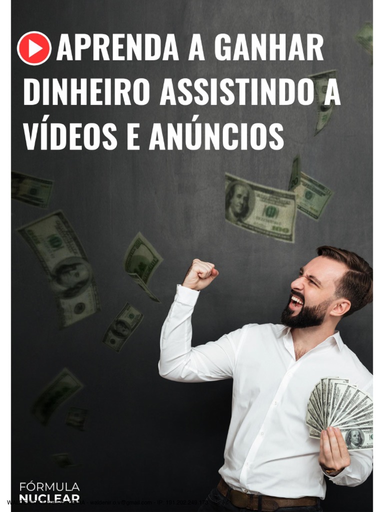 Ganhe Dinheiro Assistindo Vídeos | PDF | Aplicativo para celular | Dinheiro