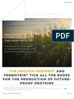 Fermotein® - The Protein Brewery