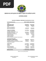 Prestação de Contas 25 - Julho 2010