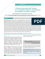 Respiratory Distress Associated With Dengue Hemorrhagic Fever On Paediatric Patients Learning From