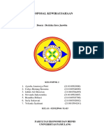 Proposal Kewirausahaan