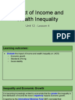 unit 12 - lesson 4 - impact of income and wealth inequality