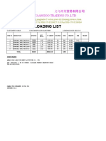 Loading List: Yiwu Taangoo Trading Co.,Ltd 义乌潭果贸易有限公司