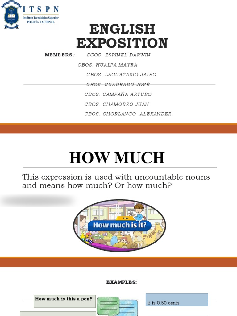 English Exposition 123 | PDF