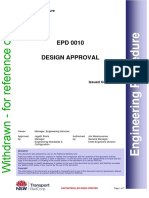 EPD 0010 Design Approval