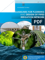 Pipeline Irrigation Network Guidelines