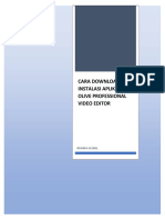 Tutorial Cara Download Dan Instalasi Aplikasi Olive Video Editor