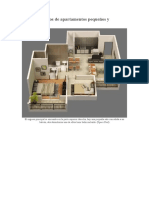 Diseño de Planos de Apartamentos Pequeños y Medianos