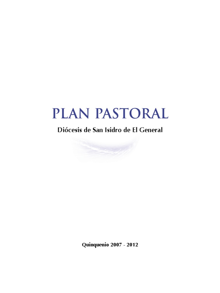 Plan Pastoral Social 2007-2012 | PDF | Iglesia Católica | eucaristía