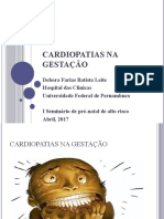 Cardiopatias Na Gestacao 2017