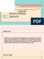 Askep Myasthenia Gravis: Nama Kelompok 3 1.sucipto 2. Dianti Afrilia 3. Silvia Deva Walita