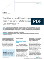 Traditional and Contemporary Techniques For Optimizing Root Canal Irrigation