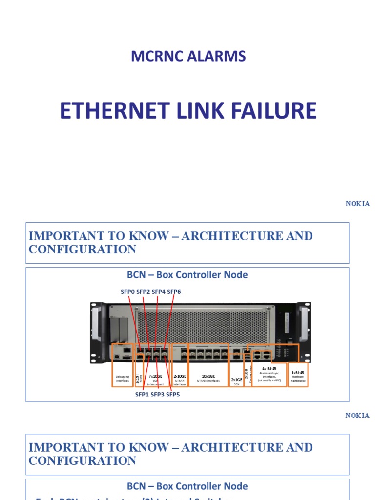 Ethernet Link Failure | PDF | Ethernet | Network Switch