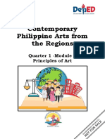 Contemporary Philippine Arts From The Regions: Quarter 1 - Module 5 Principles of Art