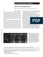 Images in Cardiovascular Medicine: Diastolic Mitral Regurgitation