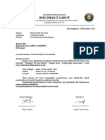 Surat Izin Sosialisasi SMPN 2 Cisompet