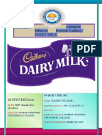 Cadbury Dairy Milk Project