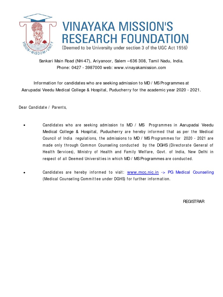 Top College Fees PDF Medical Imaging Doctor Of Medicine