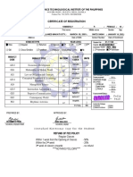 Certificate of Registration: Makati Science Technological Institute of The Philippines