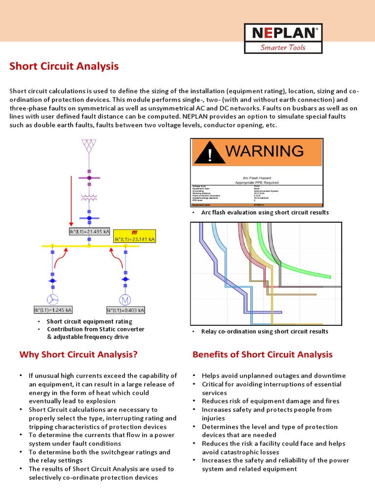 Benefits of Short Circuit Analysis Why Short Circuit Analysis? PDF