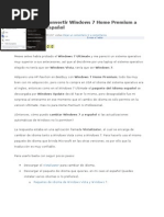 Download Convertir Windows 7 Home Premium a Espaol by Jose David Marchante SN57557157 doc pdf