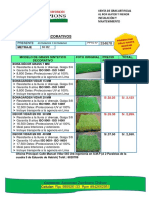 Presupuesto Completos Decorativos 68 M2 Solo - SCH Sport Champions Grass