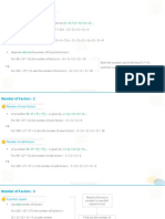 Number of Factors Summary