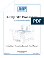 X-Ray Film Processor Manual