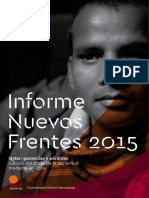 Informe Nuevos Frentes 2015