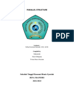 Parallel Structure: Sekolah Tinggi Ekonomi Bisnis Syariah Bina Mandiri 2021/2022