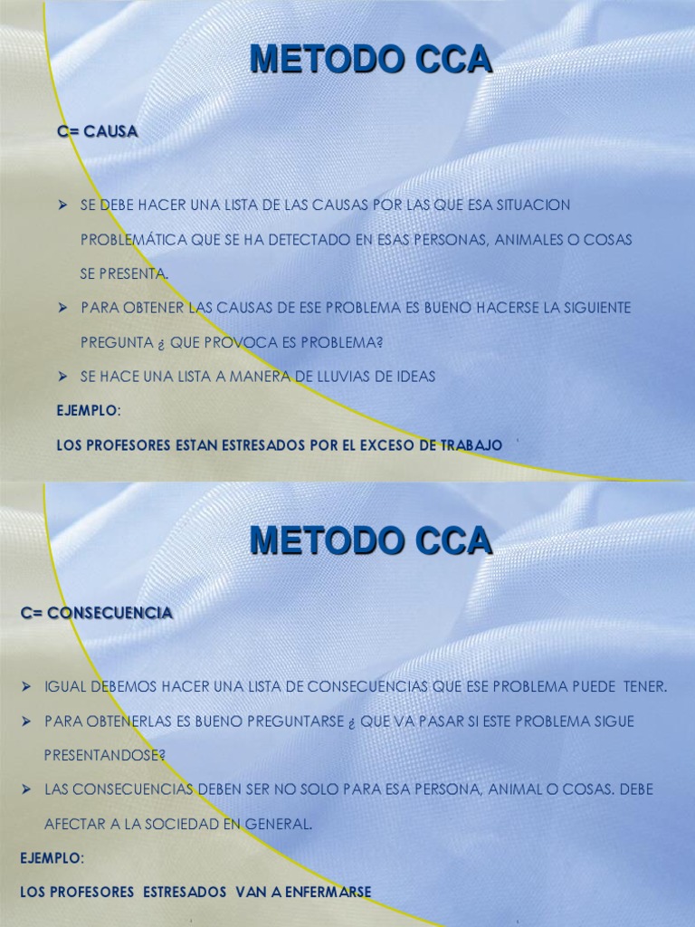 Metodo Cca | PDF