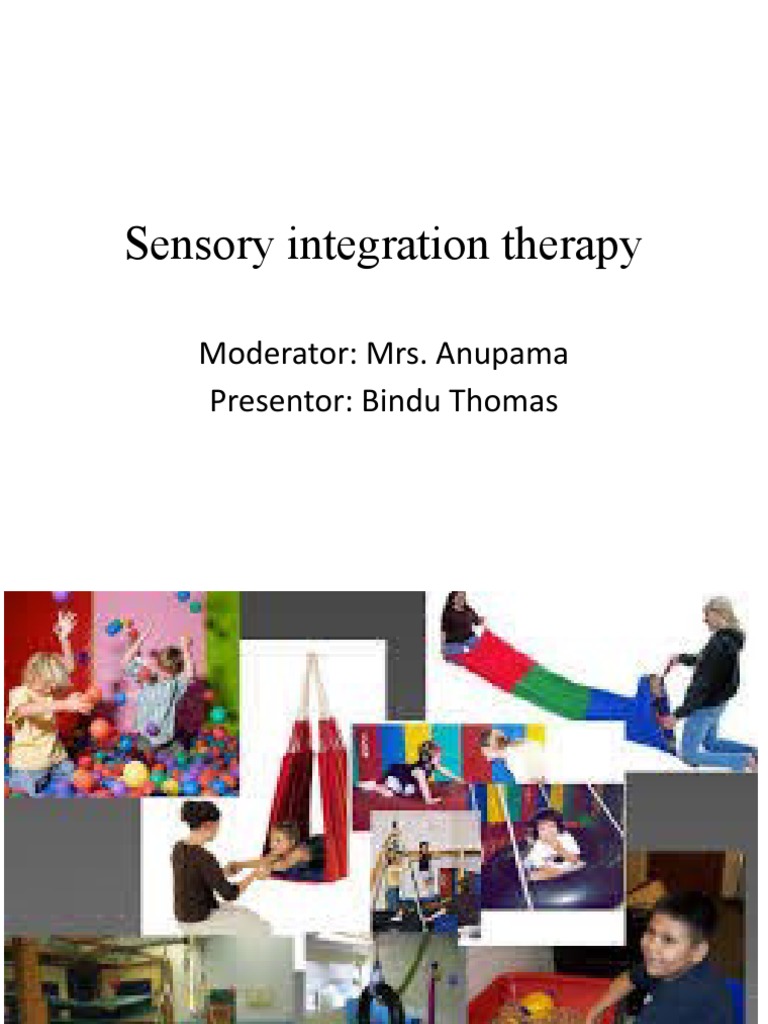 Snapshot of Somatosensory Integration Therapy