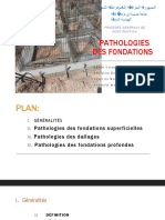 Pathologies Des Fondations