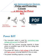 Advanced Power BJT Base Driving Circuits