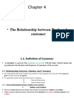 The Relationship Between Bank And: Customer