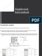 Geophysical Field Methods