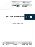 WHCP - Rust Prevention Procedure: 3426-100-I-PT-BNT-06174